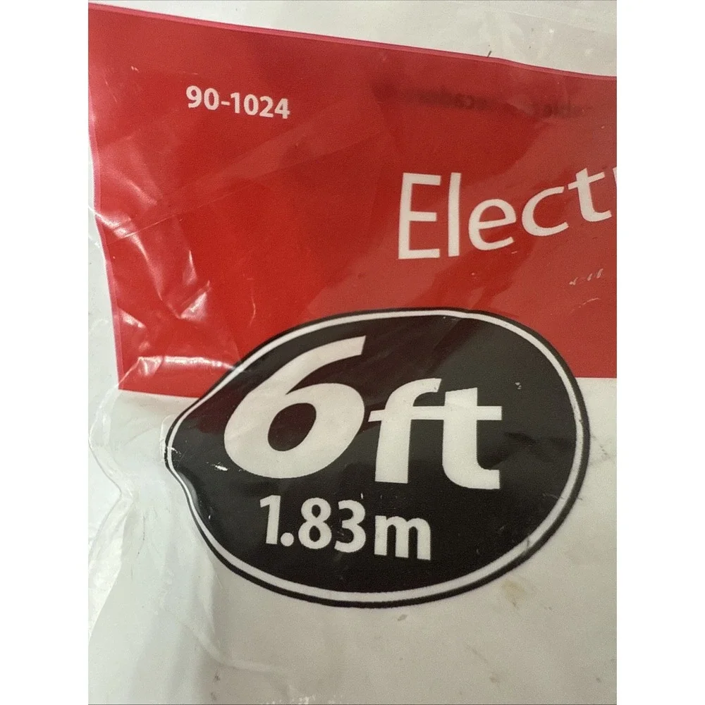 Certified Appliance Accessories 90-1024 Electric‎ Dryer Cord Gray 6ft New